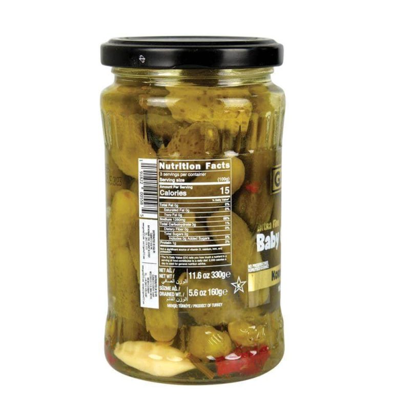 Baby Cornichon Pickles 11.6oz