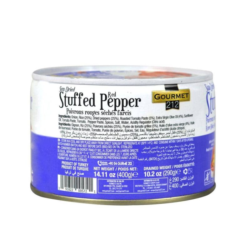 Sun Dried Stuffed Red Pepper 14.11oz