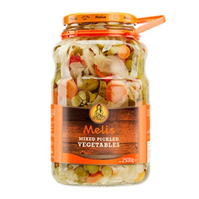 K - MELIS MIXED PICKLED VEGETABLES 2650 ML ( 89.6 FL OZ) X 3/CS