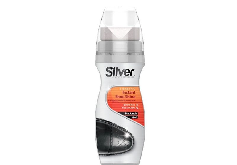 SILVER LIQUID SHOE POLISH | 75ml (2.53 oz) x 96 | NATURAL