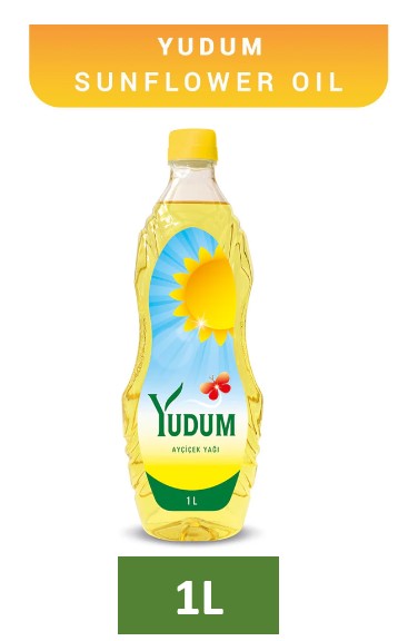 Yudum 1lt Sunflower Oil 34 oz x 20pcs